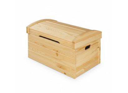 Solid Wood Furniture Box Handcrafted Wooden Furniture Chest Real Wood 68x44cm