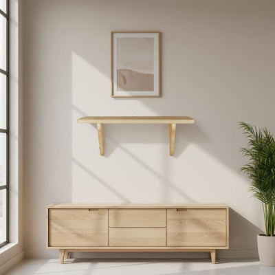 Designer cabinet wall shelf shelves living room cabinets office furniture solid wood