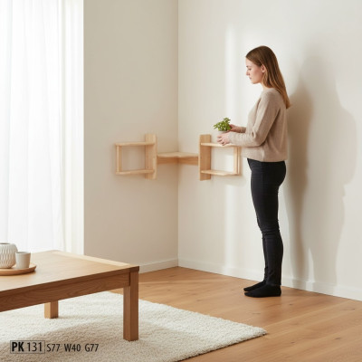 Corner wall shelf handmade wall shelf solid wood shelf real wood cabinets new
