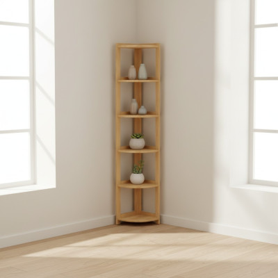 Corner shelf, cabinet, living room, wall cabinets, office shelves, real solid wood