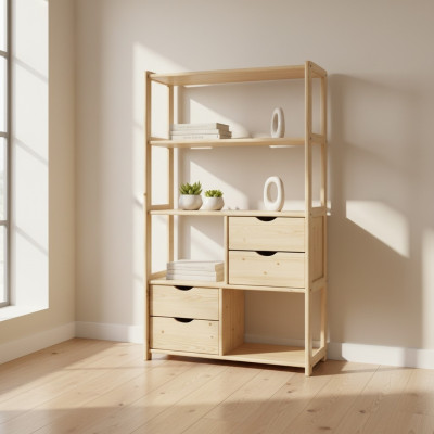 Designer cabinet wall shelf wall shelves living room cabinets office furniture solid wood