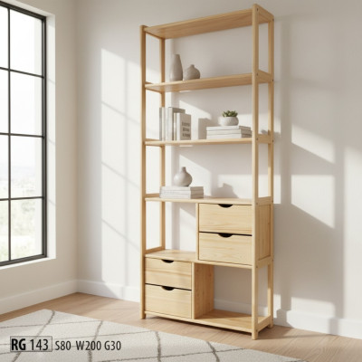 Regal bookshelf cabinets bookcase living room wall design