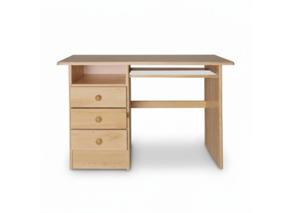 Desk Real Wood Massive Table Office Furniture Solid Desks Wooden Table
