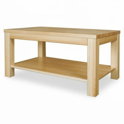 Wooden coffee table, solid wood living room furniture, 120x70cm solid tables