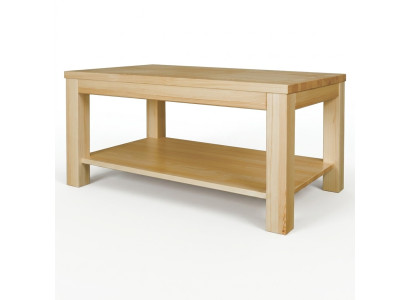 Wooden table coffee tables made of wood solid living room furniture 120x70cm solid tables