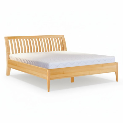 Solid wood bed bedroom beds 100x200 cm single bed solid furniture furniture