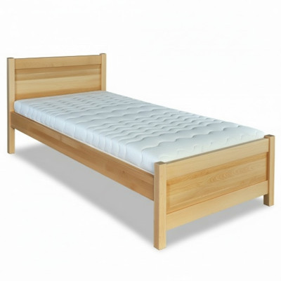 Wooden bed Genuine wood bed Beds 100x200 Style Solid furniture Bedroom Hotel