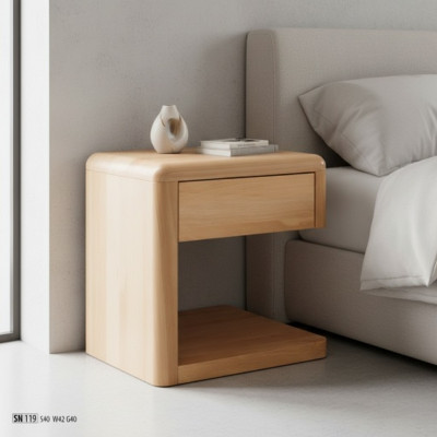 Design solid wood console nightstands genuine wood massive.