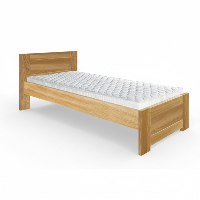Bed wood solid bedroom beds 100x200cm single bed solid furniture furniture