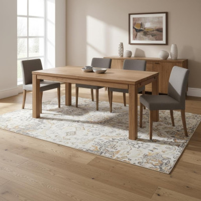 Table, wood tables 200x100cm, wood dining tables, conference solid wood, real oak, new