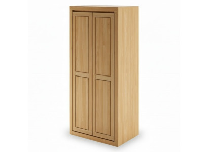 Wood Cabinets Wardrobes Bedroom Clothes Closet Real Solid Wood New