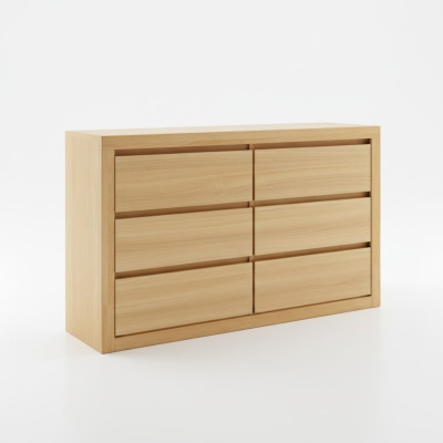 Solid Wood Sideboard Dresser Solid Oak Cabinet New