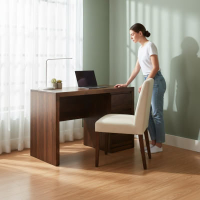 Table desk office table work table wood oak tables solid wood real wood