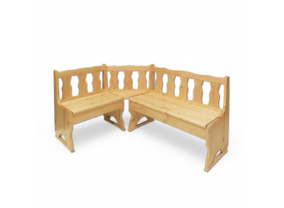 Corner bench group dining room set corner bench seating group chest stool solid pine new