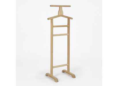 Coat rack, wardrobe stand, wardrobe made of handcrafted solid wood, new