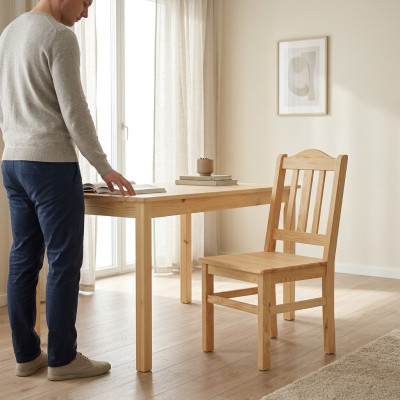 Dining room chair, solid wood chair, chair, armchair, wood furniture, handmade, solid, new