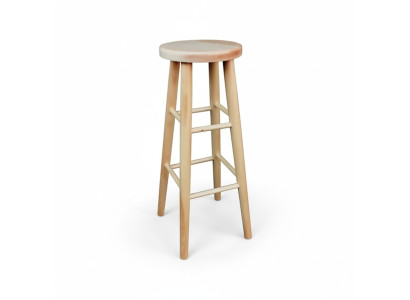 Round Stool Wooden Stool Solid Wood Stool Footstool Chair Bar Stool