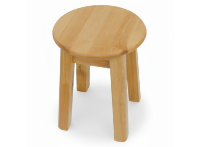 Wooden stool, seat stool, stool, guest stool, solid pine, kitchen chair, bench, new