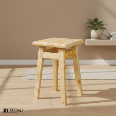 Solid Wood Stool Stool Side Table Natural Wood Wooden Stool Dining Chair