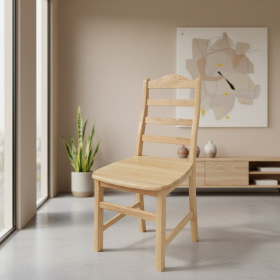 Dining room chair, solid wood chair, chair, armchair, furniture, solid wood, handmade, new.