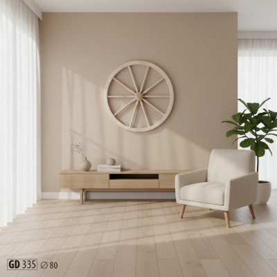 Wagon wheel wooden wheel spoke wheel 80 cm wall decoration horse wheel decor new garden