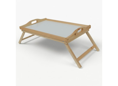 Breakfast table wood laptop table real wood side table solid wood tray