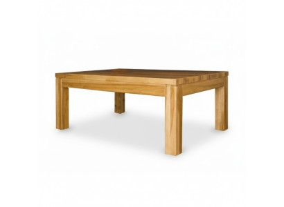 Coffee table side table real wood solid furniture oak 100x70cm new tables