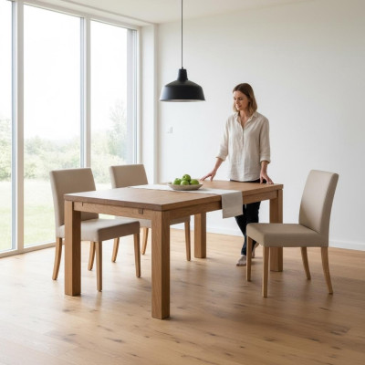 Dining table wooden table wood tables table dining room solid 80 * 80 cm dining table