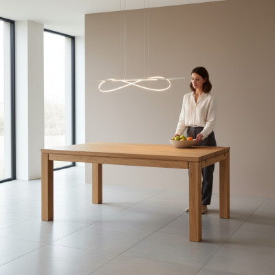 Modern table dining table wood wooden table dining room living room table solid wood new