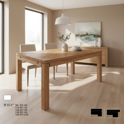Modern table dining table wood wooden table dining room living room table solid wood new