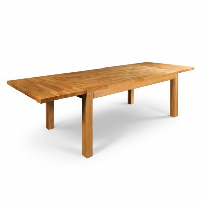 Dining table real wood wooden table tables dining room 160x80cm solid wood new