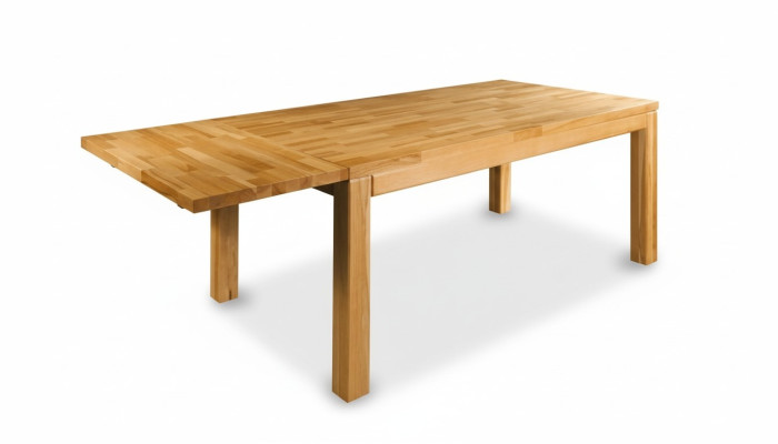 Dining table solid wood table real wood tables oak dining room solid 160x90cm new