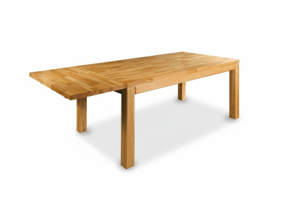 Dining table solid wood table real wood tables oak dining room solid 160x90cm new