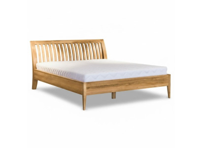 Solid wood bed double marriage beds beech bedroom furniture wood 140x200cm new