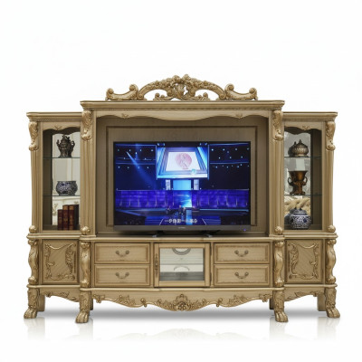 Living room extension, media wall, TV wall, TV cabinet, living wall