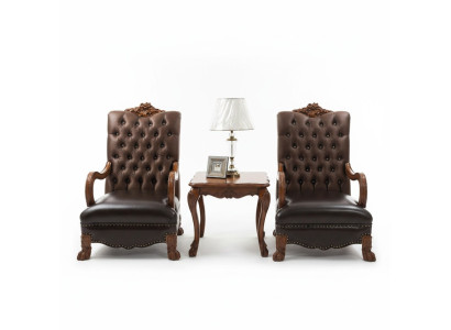 Leather Lounge New Chesterfield Armchair Designer Chair Relax Upholstery Fabric
