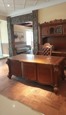 Desk Chair Computer Desk Designer Office Tables Baroque Rococo