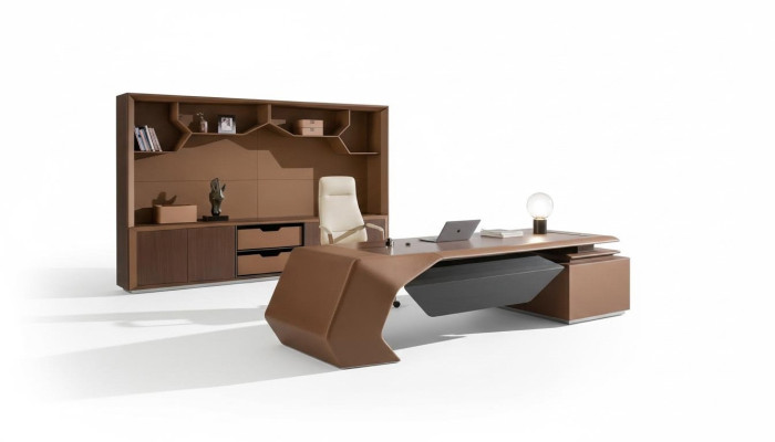 Designer office work room set shelf table cabinet complete set furniture