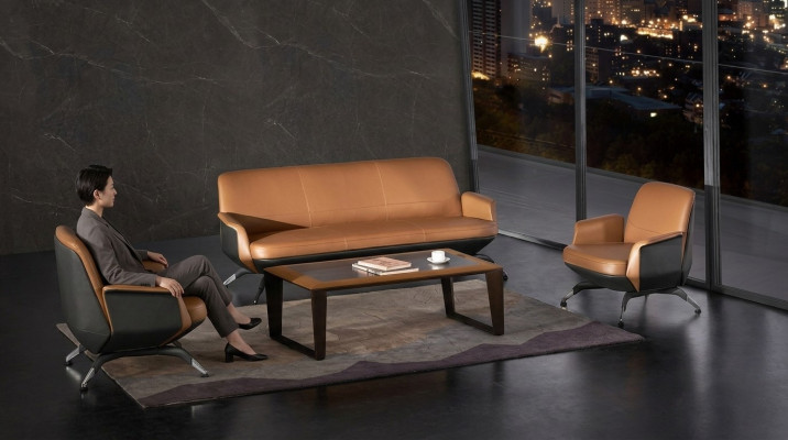 3-seater leather sofa set couch upholstery set modern
