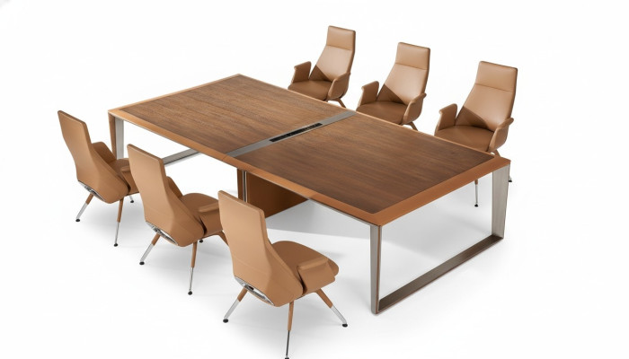 Meeting conference tables design luxury office furniture meeting 7-piece.