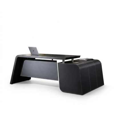 Corner desk filing cabinet wardrobe armchair office furniture set