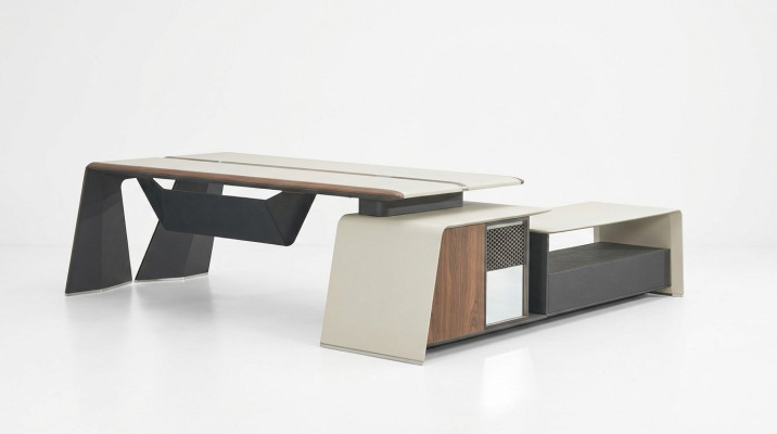 Corner desk office executive setup room furniture design desks