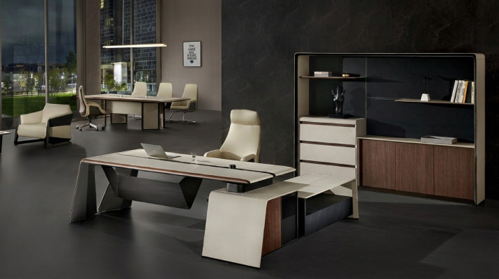 Office furniture study office furniture table cabinet armchair 3-piece set