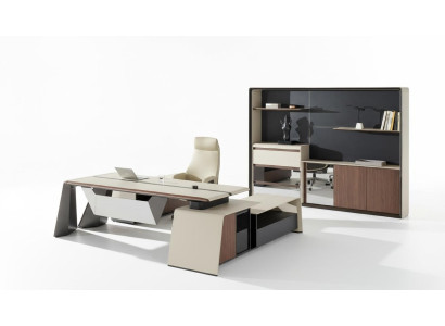 Office furniture study office furniture table cabinet armchair 3-piece set