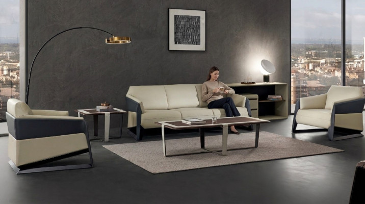 Sofa set 3-1-1 seating set, decorative design sofas, upholstered couches, leather, relax.