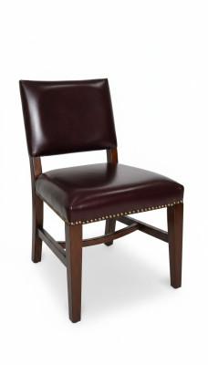 Chair 1x Luxury Design Upholstered Chairs Seat Office Designer Dining Room Wood