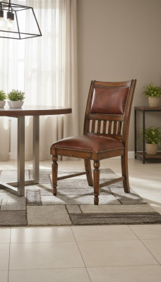 Armchair chair 1x dining room lounge leather TV seat modern upholstered chair