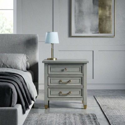 Country House Nightstand Night Cabinet Chest of Drawers Console Side Night Console Table