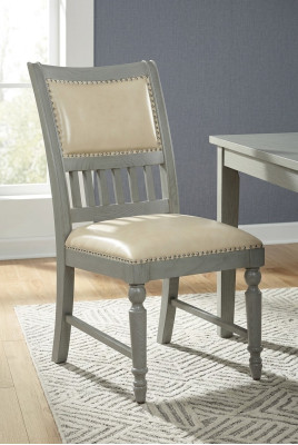 Design upholstered chair chairs back dining room office seat wood 1x chair leather chair