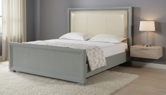 Bed Pillow Design Luxury Hotel Beds Marriage 180-200cm Sleep Room Double Leather